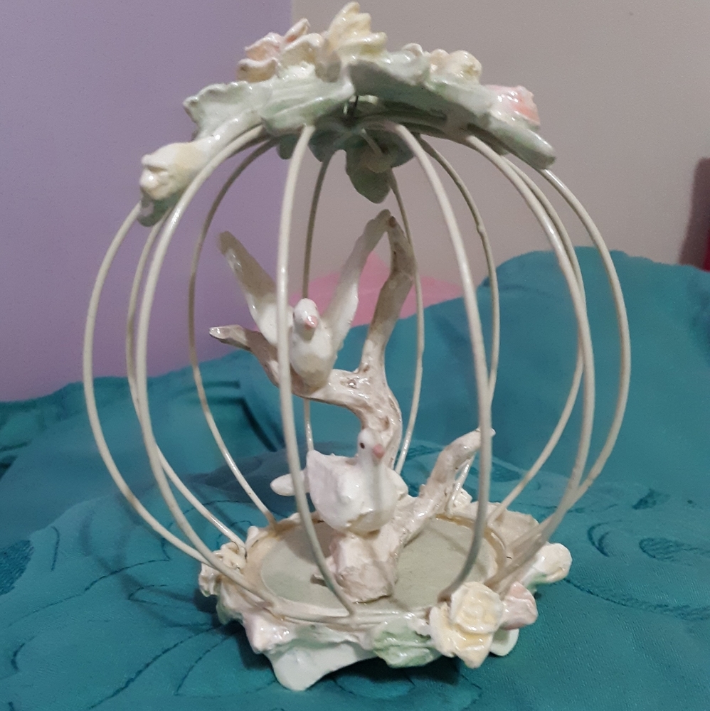 Unique vintage bird cage